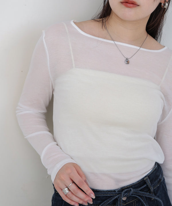 バックドレープデザイントップス