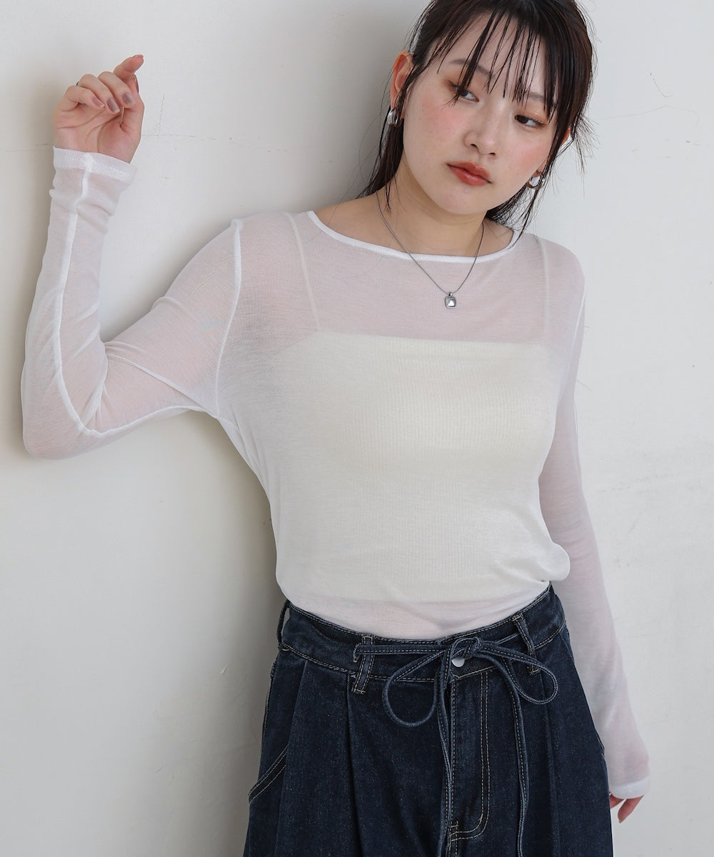 バックドレープデザイントップス