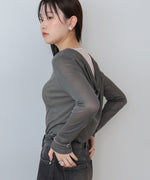 バックドレープデザイントップス