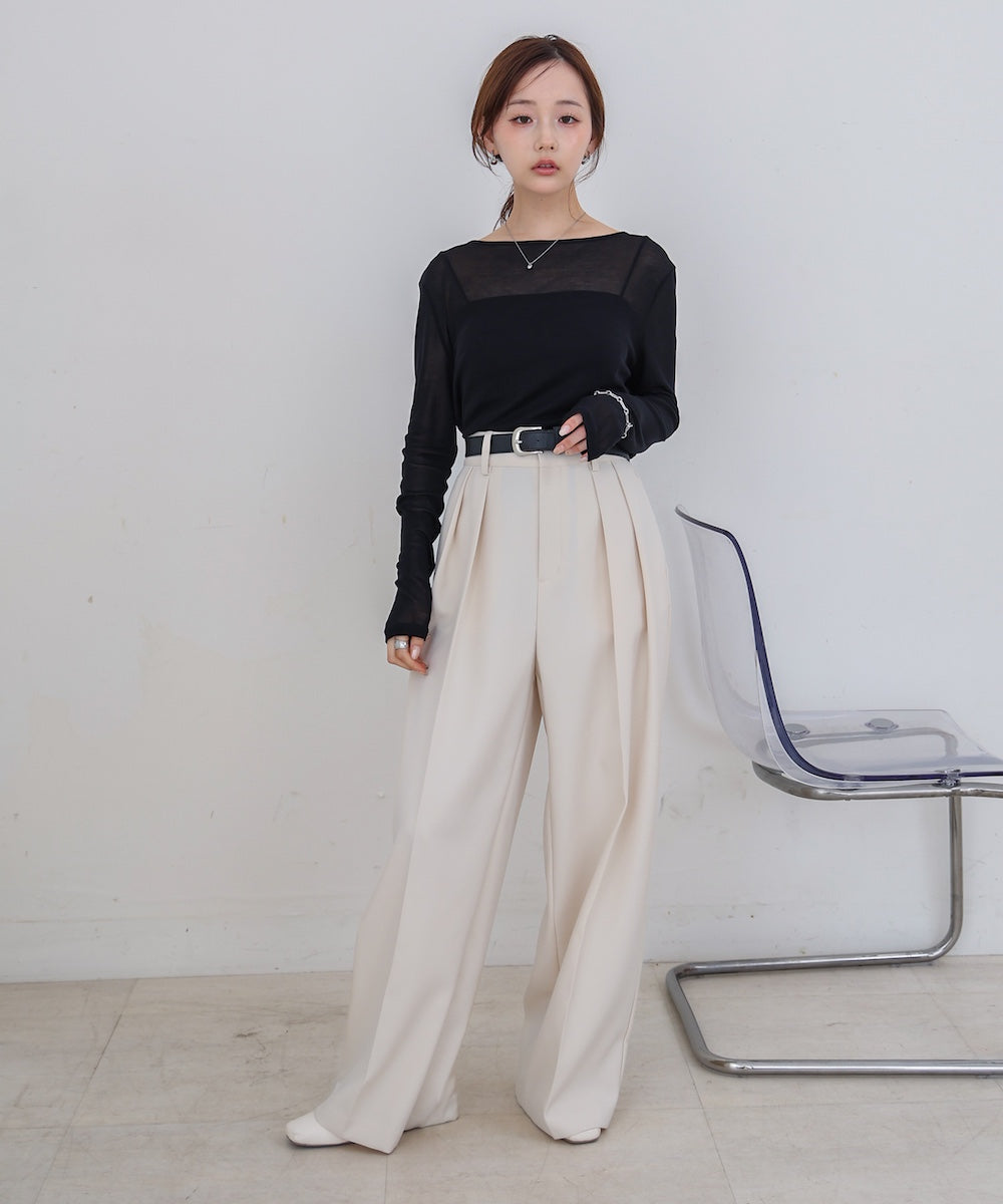 バックドレープデザイントップス