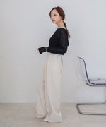 バックドレープデザイントップス