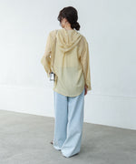 シアーシャツパーカー