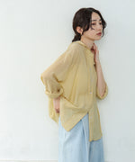 シアーシャツパーカー