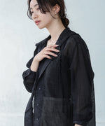 シアーシャツパーカー