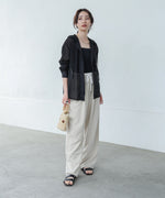 シアーシャツパーカー