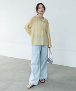 シアーシャツパーカー