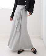 レイヤードデザイン　スウェットスカート