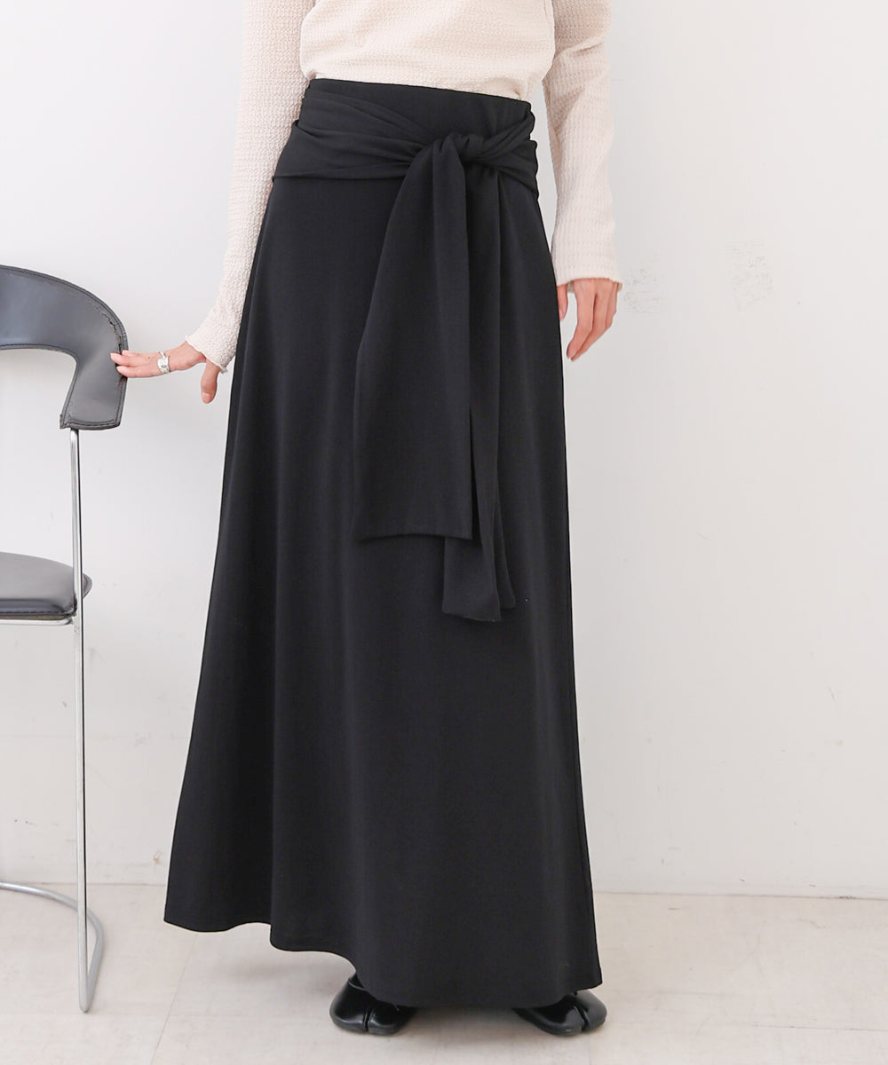 レイヤードデザイン　スウェットスカート