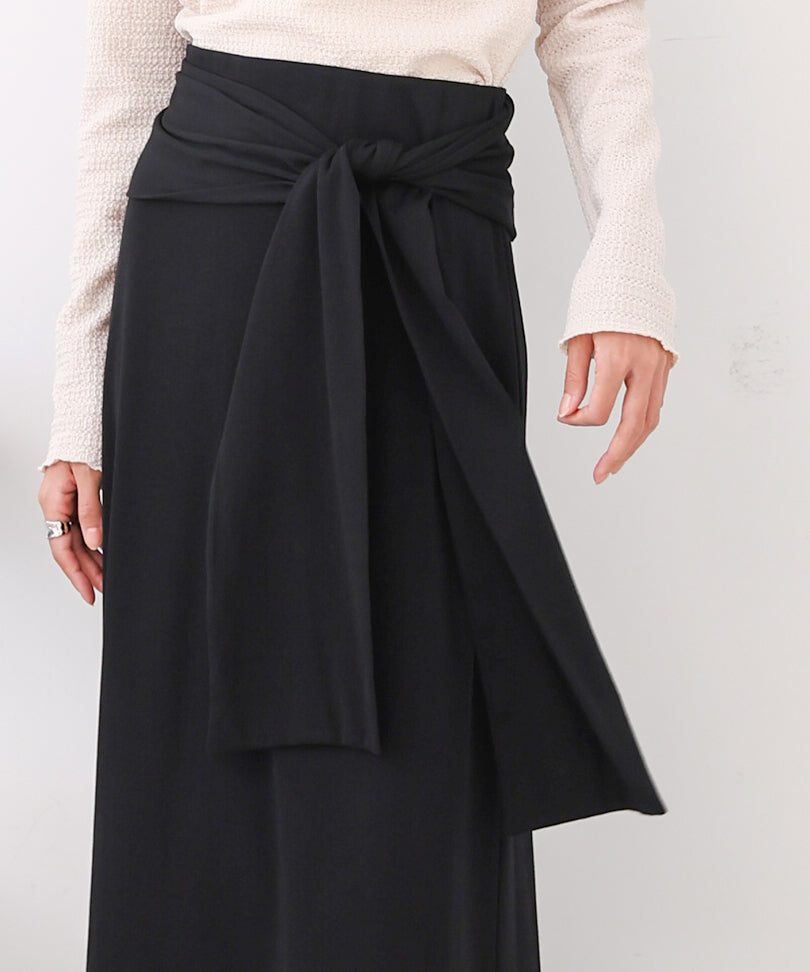 レイヤードデザイン　スウェットスカート