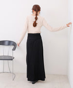 レイヤードデザイン　スウェットスカート