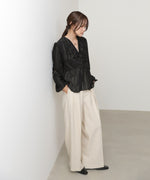 フロントねじりシャギーブラウス【入卒にもおすすめ】