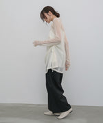 レースドッキングミニキャミワンピース