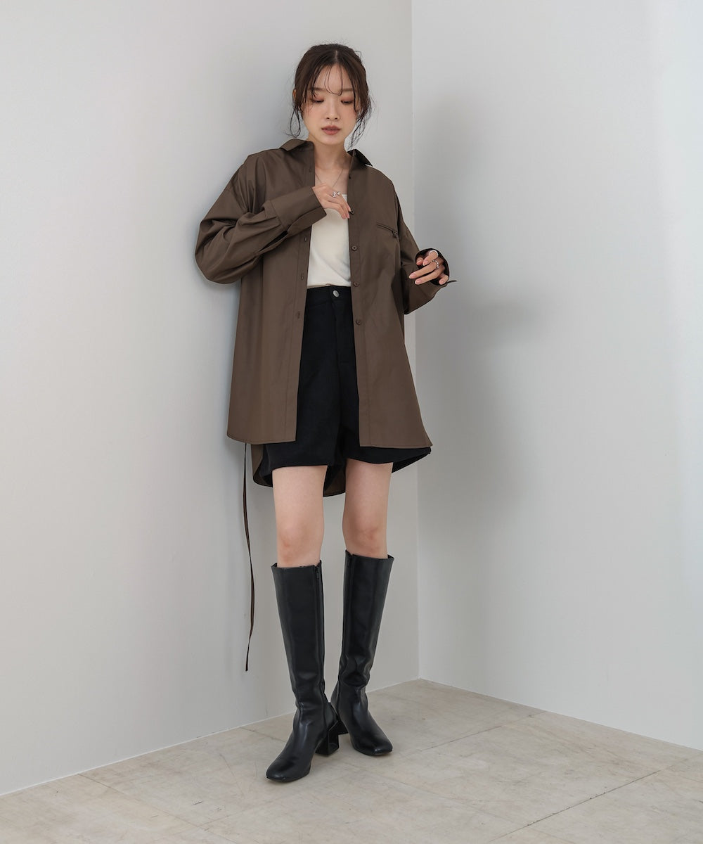 コーデュロイショートパンツ