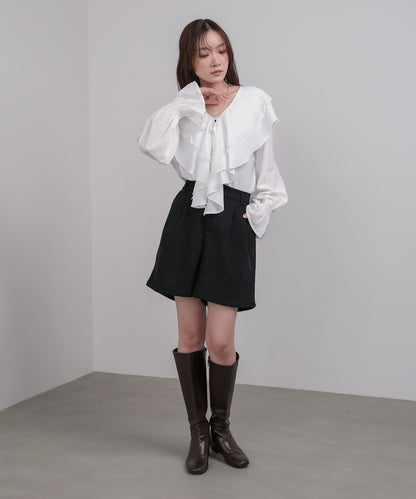 コーデュロイショートパンツ