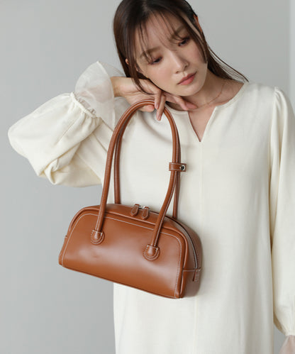 スクエアボストンバッグ