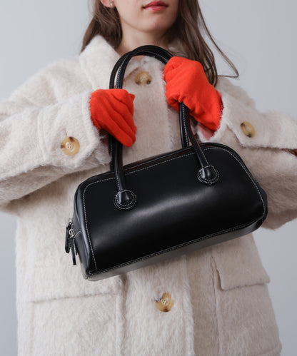 スクエアボストンバッグ