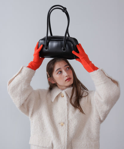 スクエアボストンバッグ