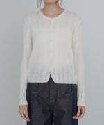 リボンカーディガン