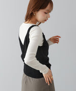 カシュクールベストSETニット