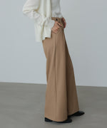 ツータックパンツ