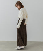 フェイクスエードスカート