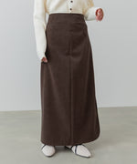 フェイクスエードスカート