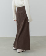 フェイクスエードスカート