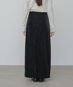 フェイクスエードスカート