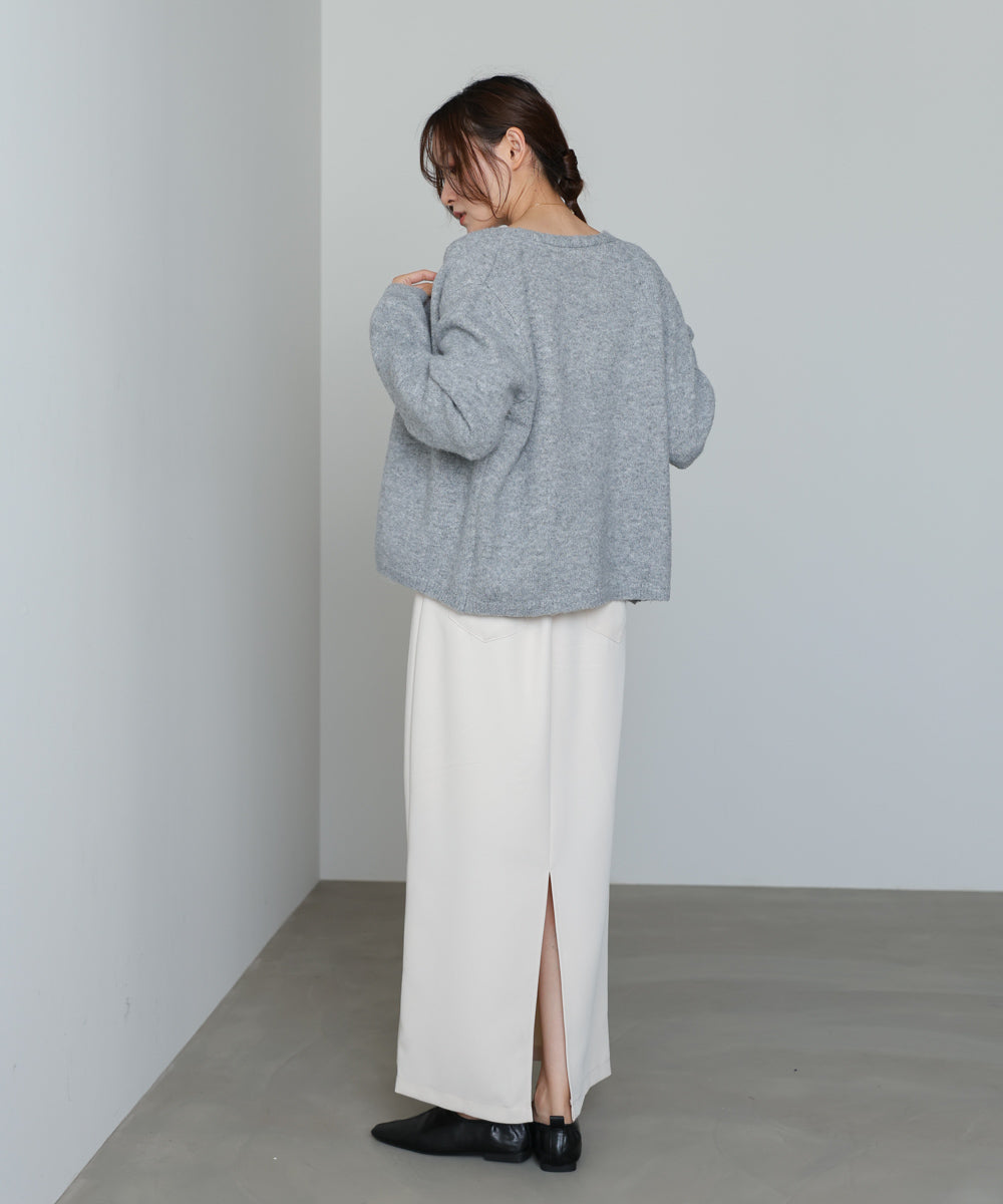 ニットレースキャミ＋ニットカーディガンSET