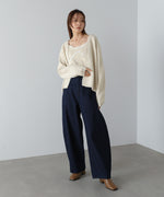 ニットレースキャミ＋ニットカーディガンSET