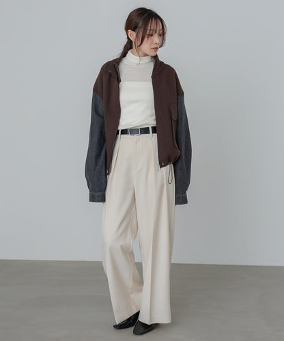 デニムコンビジャケット