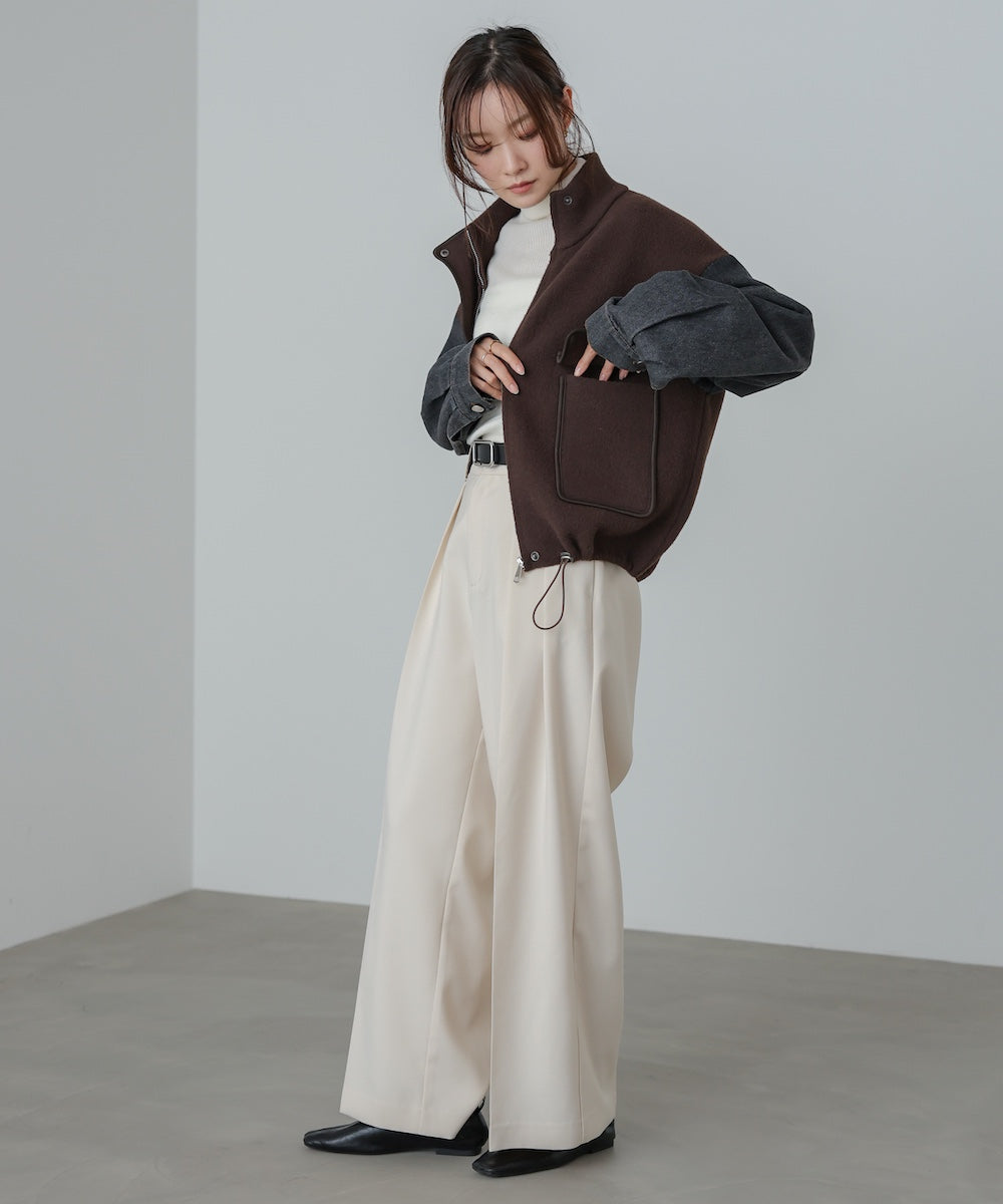 デニムコンビジャケット