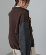 デニムコンビジャケット