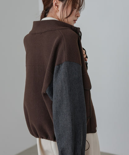 デニムコンビジャケット