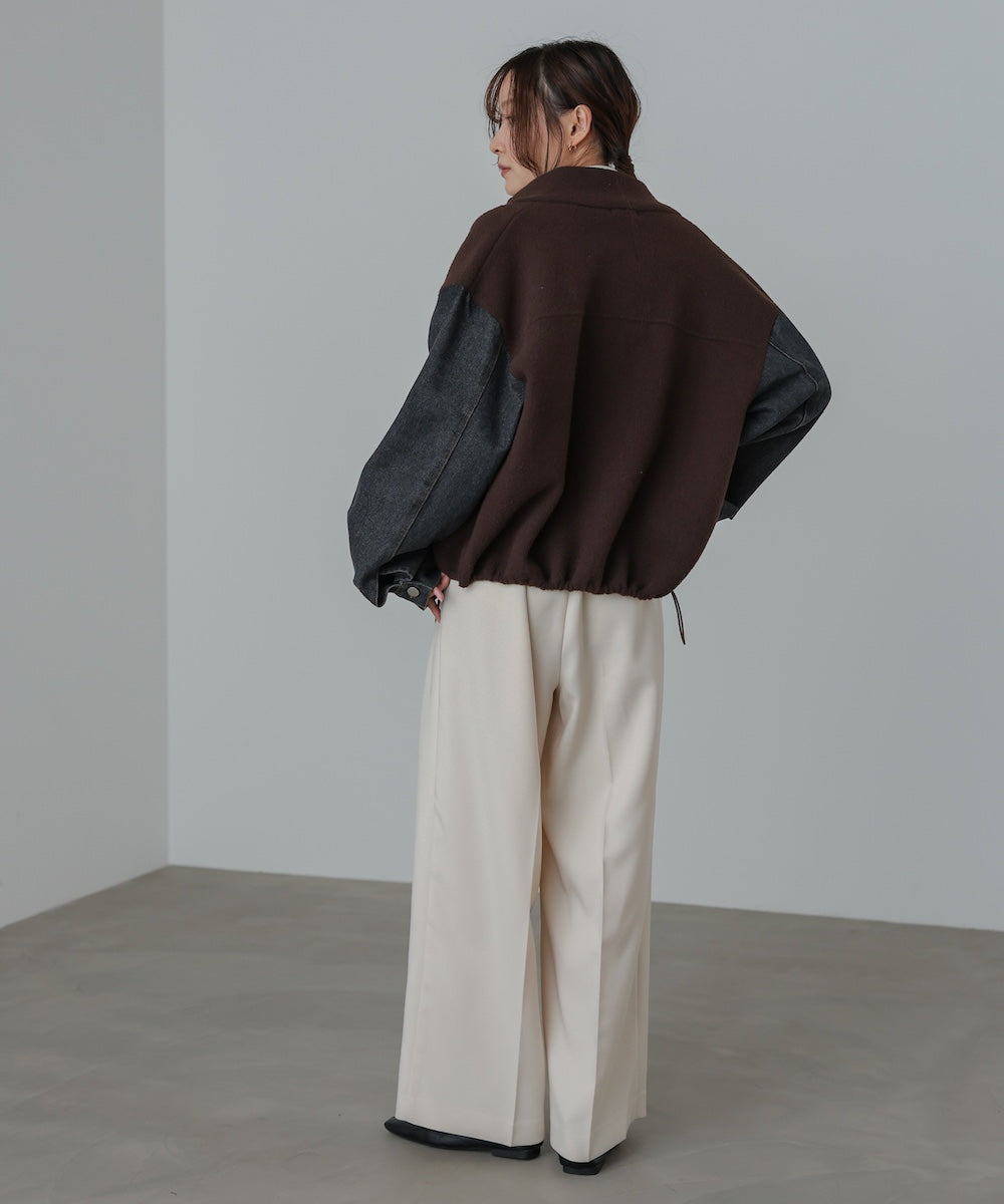 デニムコンビジャケット