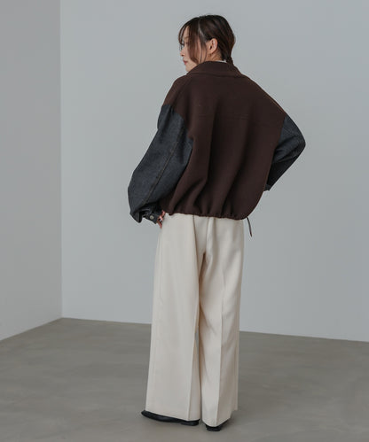 デニムコンビジャケット