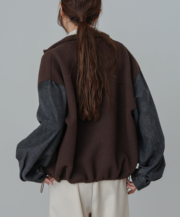 デニムコンビジャケット