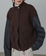 デニムコンビジャケット