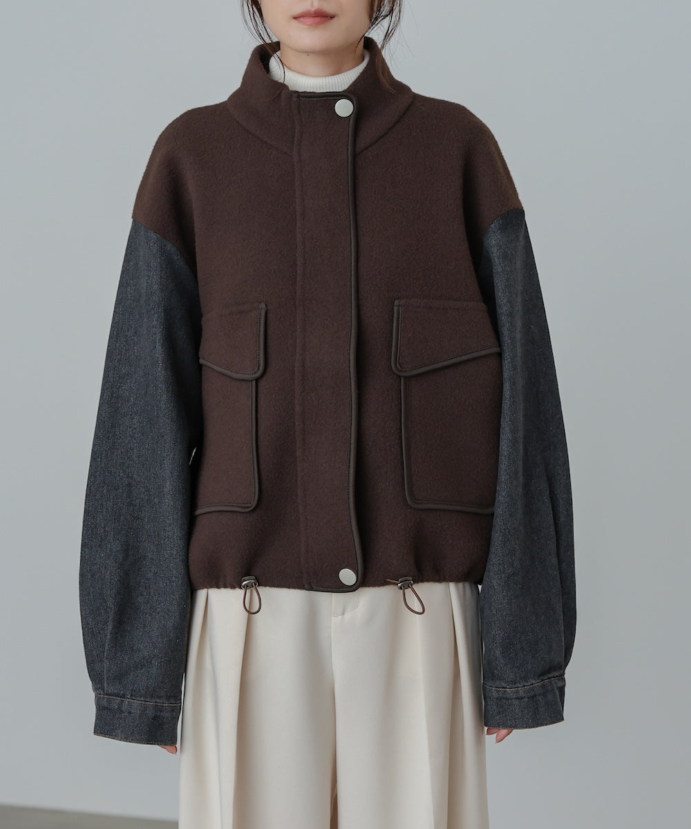 デニムコンビジャケット