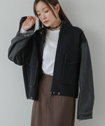 デニムコンビジャケット