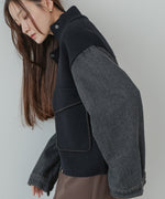 デニムコンビジャケット