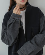 デニムコンビジャケット