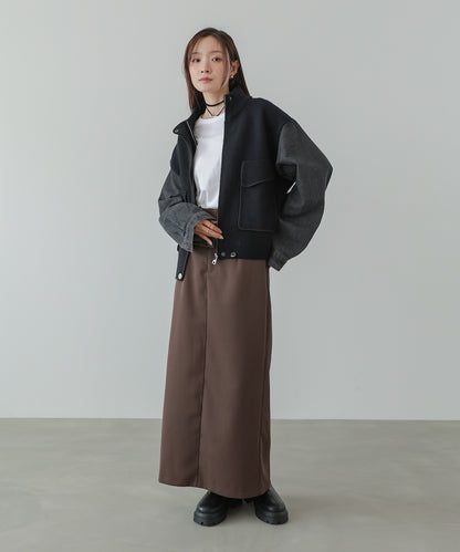 デニムコンビジャケット