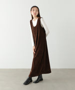 ベロアロングワンピース