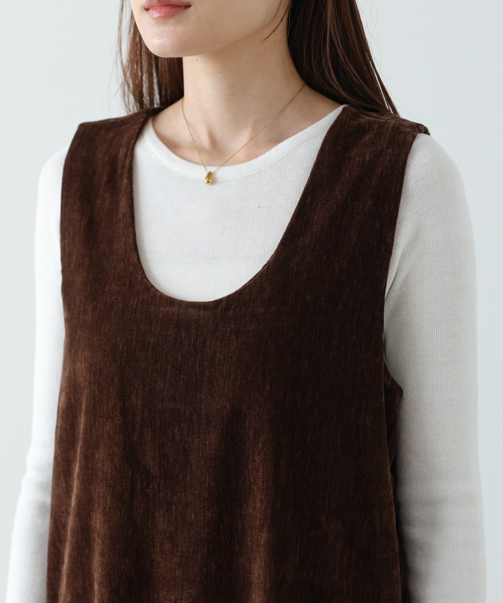 hysterics ワンピース　ベロア ベロアロングワンピース – Bab