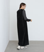 ベロアロングワンピース