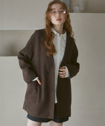 ウールライクテーラードダブルジャケット