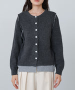 レイヤードライクニットカーディガン