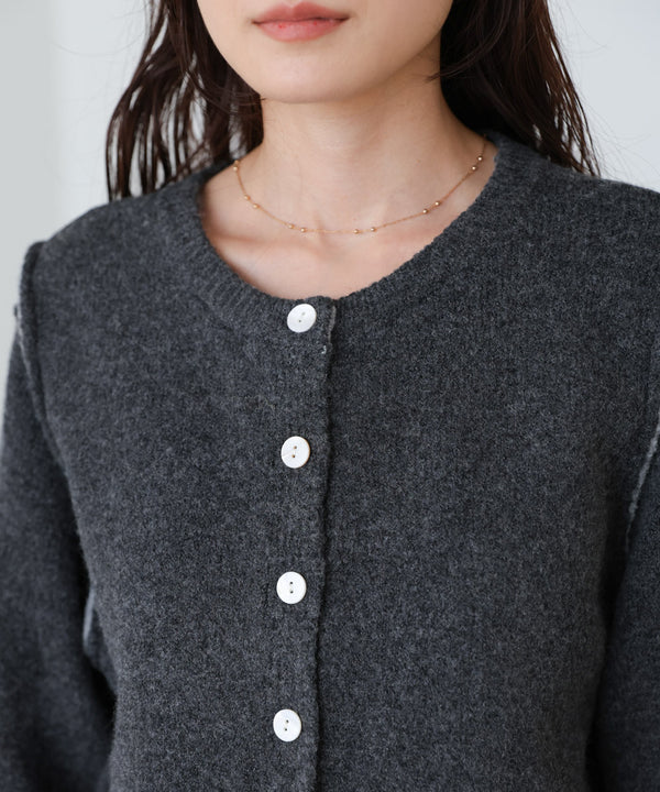 レイヤードライクニットカーディガン