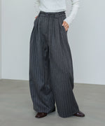 ストライプヘリンボーンパンツ